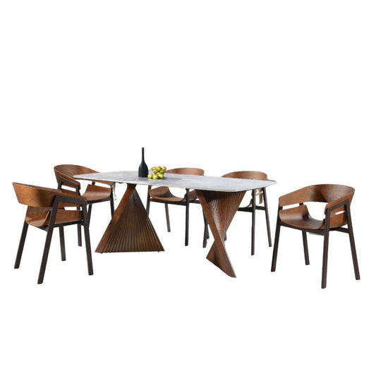 Faye Dining Set (1+6)