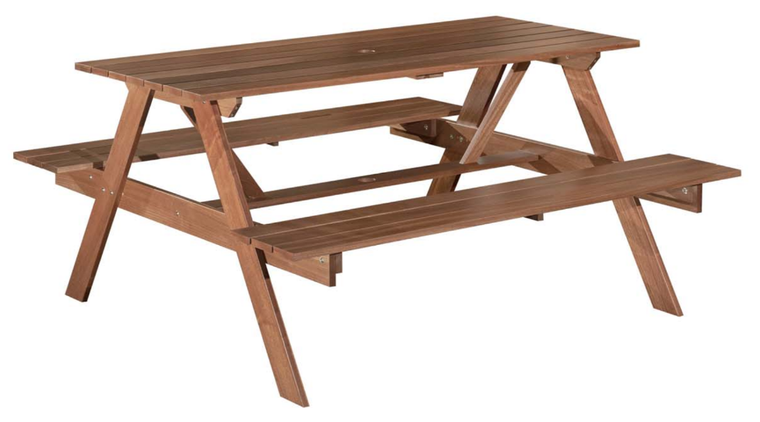 Kelah Picnic Bench Set